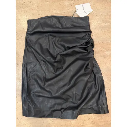 Generation Love NEW NWT Mila Vegan Leather Skirt Black size XS