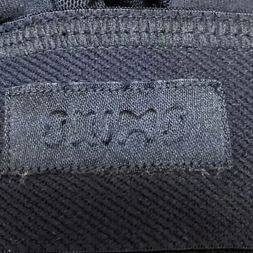 SKIMS Women's Black Sleeveless Plunge Neck Cami Bralette Crop Tank Top Size XL