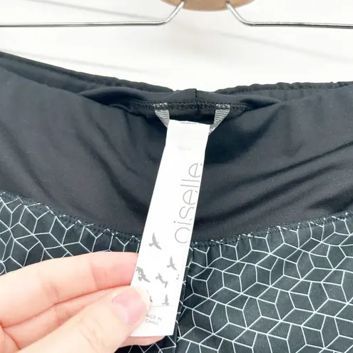 Oiselle Womens Rogas Running Shorts Geometric Print Athletic Gym Workout Size 6 - Image 4