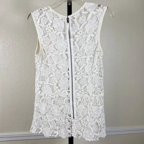 Cottagecore Lace Top Soft Girl Romantic Festival Vintage Inspired Blouse Medium White