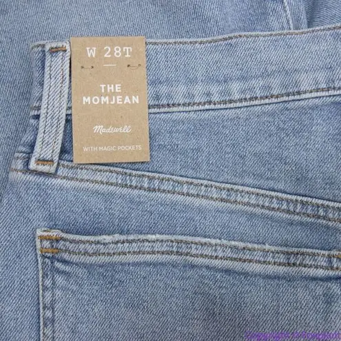 Madewell NEW  the tall mom jeans‎ Austrey wash ripped edition 28 tall