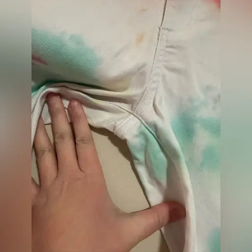 Handmade Kut From The Kloth Tie Dye Skinny Jeans size 4 Pink