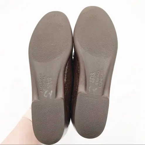 SAS Simplify Comfort Shoe Slip On Loafer Crocodile Size 7