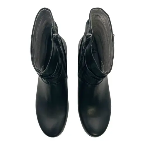 Earth Calgary Winnipeg Ankle Boot Black Leather US Women's 8