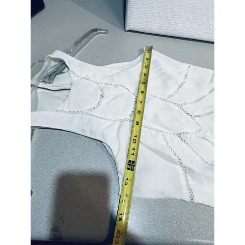 Blesse'd are the Meek Bless'ed are the meek Natural Forms White Mini Dress Size 0