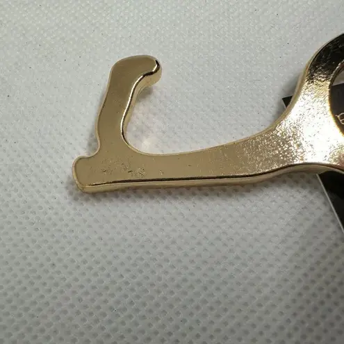 Gennaro Gold Tone Touchless Door Opener Pull Tool Keychain thumbnail 5
