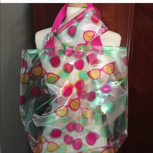 Sunglasses Theme Tote + Pouch Pink