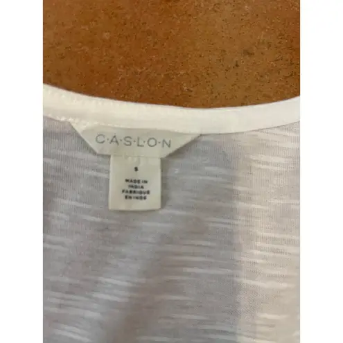 Caslon  organic cotton blend T-shirt size small