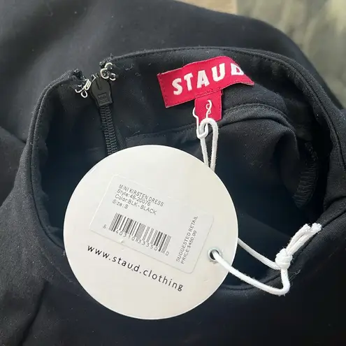 STAUD Kirsten Beaded Mini Dress in Black, Size S New w/Tag SOLD OUT!