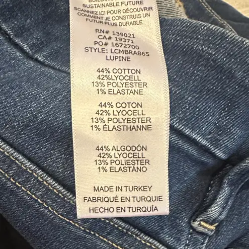 frame denim Frame Classic Dark Blue Women's Jeans Le Crop Mini Boot Size 27