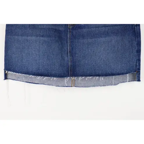 frame denim NEW  Raw Hem Mini Skirt Casablanca 25