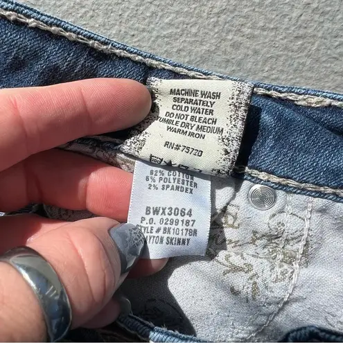 BKE Buckle Payton 27R skinny jeans