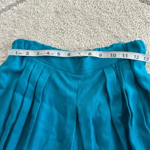 Vintage Gay Boyer Couture Teal Wide