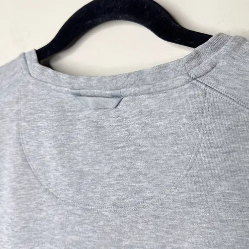 Bombas Size XXL Gray Pullover Sweatshirt Crew Neck Pockets Contrast Stitching