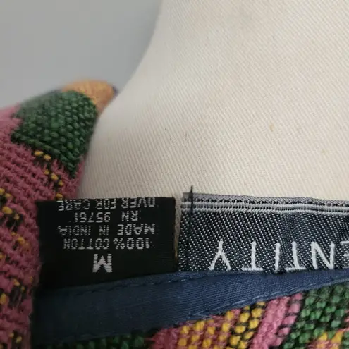 Vintage New Identity aztec tapestry cropped blazer size medium