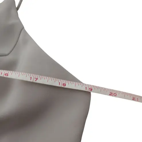 Shona joy Core Cocktail Draped Midi Dress Oyster 12