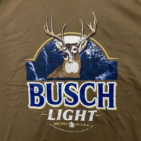 Busch Light Brewed in U.S.A. T-Shirt Size Extra Large