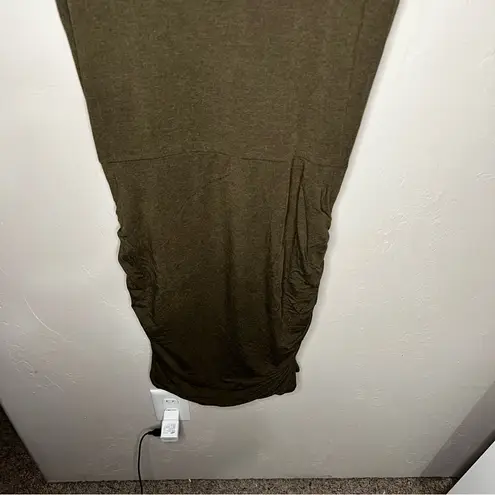 prAna Foundations Outdoors Olive Heathered Dress