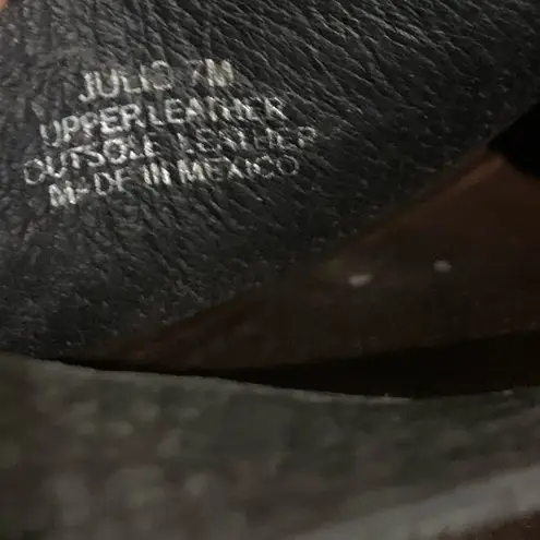 MATISSE Julio Black Leather Handmade Sandals size 7M