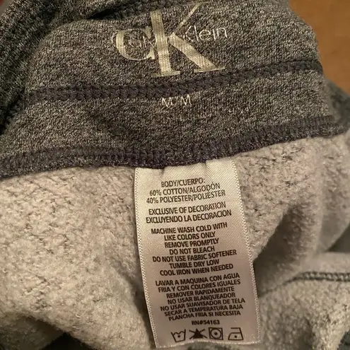 Calvin Klein  Grey Spellout Jogger Sweatpants