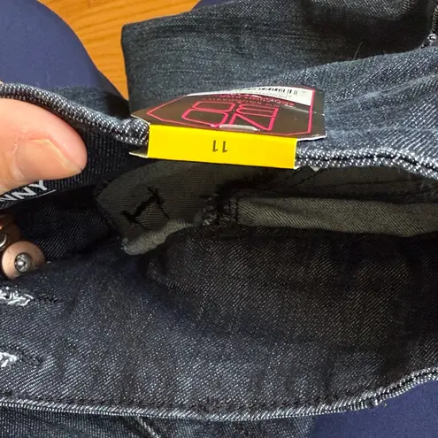 NWT No Boundaries High Rise Sculpting Skinny Jeans | Corset Waist | Size 11 Blue