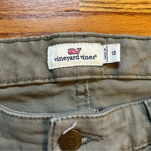 Vineyard Vines  Women's Olive Jeans size 12