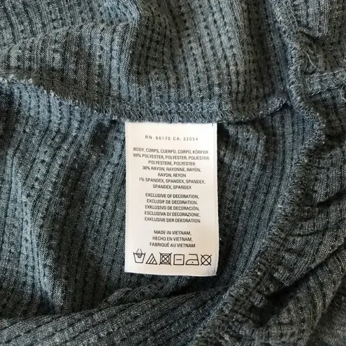 Deletta Anthropologie Tiered Ruffled Peplum Top