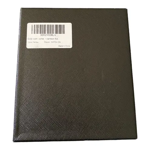 Catch On NWT- Adorable fox wristlet, has keychain, zip top closure, back zip pocket, open pocket inside, brand new, measures 5 x 4 1/2 inches - Image 5