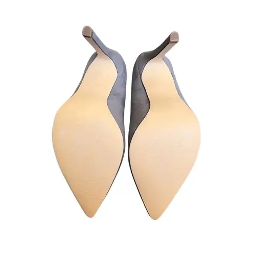 Olivia Jaymes Dress Pump Women Grey Pointy Toe Stiletto Elegant Chic Size 7 Gray