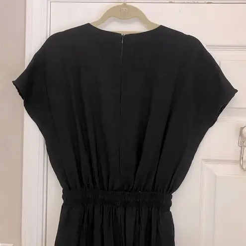 The Editor’s Market Moll V-Neck Jumpsuit in Black