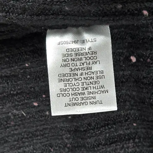 Love Ellie Open Front Cardigan Blue Black Color Block Colorful Confetti XL NWOT - Image 6