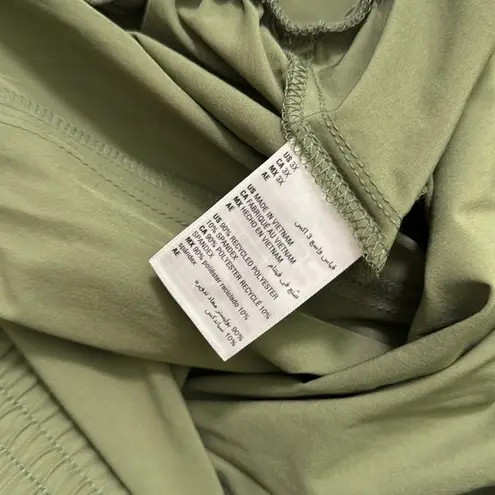 On 34th women's olive green plus size pull on pants drawstring size 3X