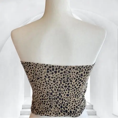 Brandy Melville  Cheetah Jenny Tube Top