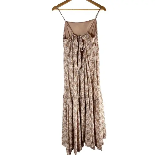 By The River Boho Cottagecore Sleeveless Midi Dress Size Large