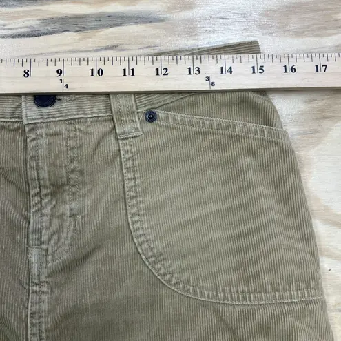 Abercrombie & Fitch Vintage  90s Corduroy Knee-Length Skirt Womens Size 4 Preppy