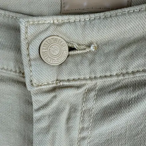 New Mother The Weekender Flare Jeans Five Pocket Chalk It Up Size 34