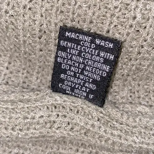 Moon & Madison green knit sweater top size medium