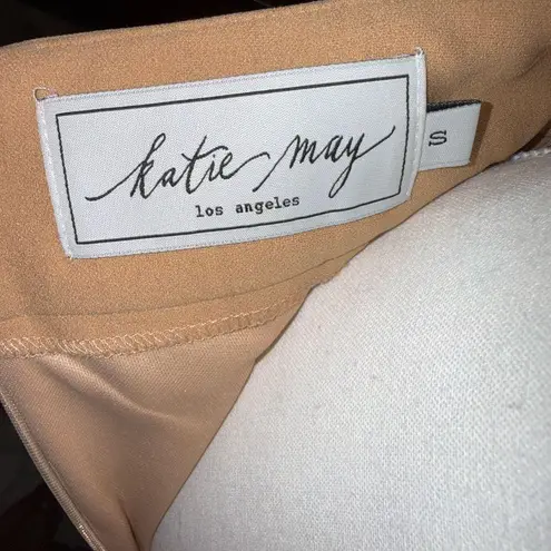 Katie May Mamma Mia Ruched Crepe Skirt