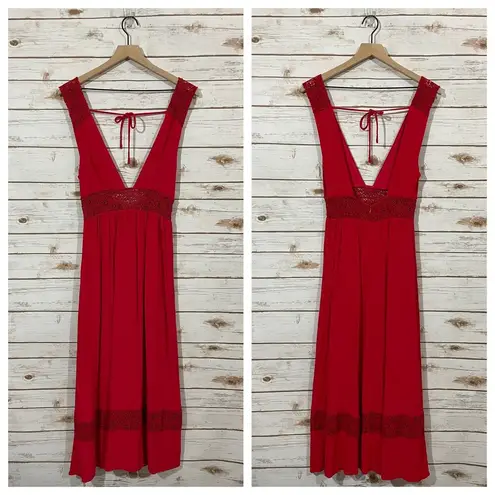 Majorelle  X Revolve Pinewood Maxi Dress - Red - Small