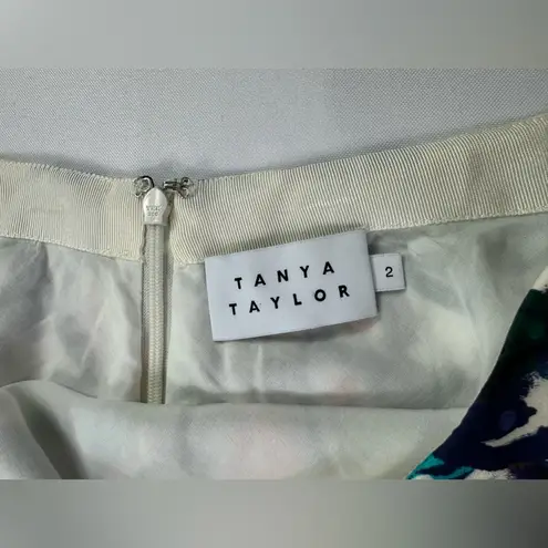 Tanya Taylor  Erin silk floral skirt size 2
