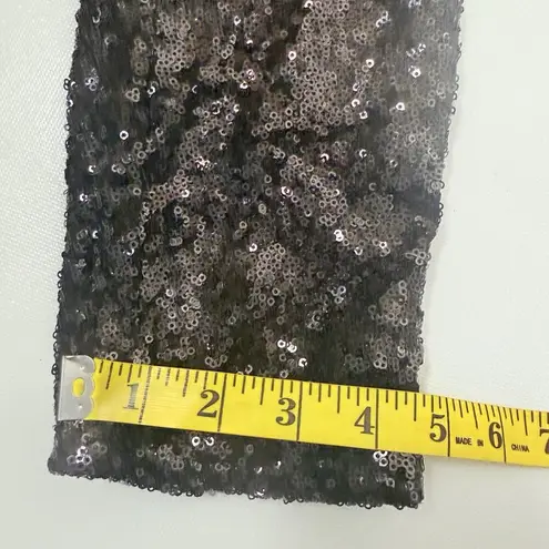 Boutique Leggings Womens Lg Black Sequins Sparkle Event Party Cocktails Flashy