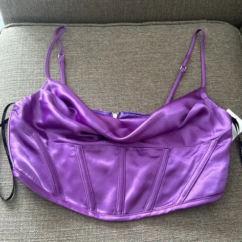 Retrofête Retrofete Celia Top in Orchid Purple, Medium, $245