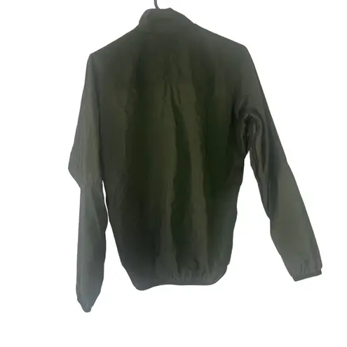 MoonStone Women's Size Small Green Rain Windbreaker Jacket