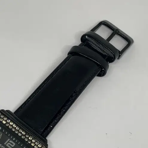 EXPRESS  Crystals Black tone 35mm quartz analog watch Watch FMDEX1424 running