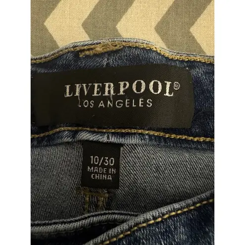 Liverpool Los Angeles Women's High-Rise Straight Crop Jeans – Size 10/30