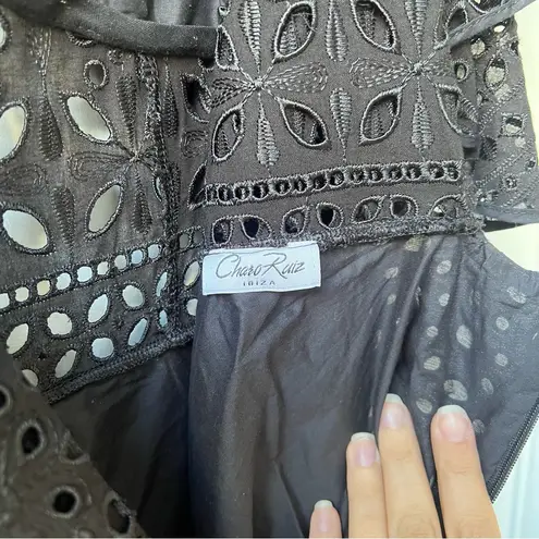 Charo Ruiz Ibiza Linda Ruffled Broderie Anglaise Midi Dress