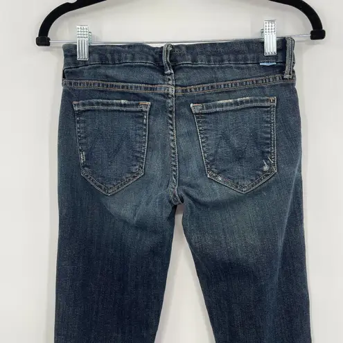 Mother The Looker Jaded Denim Size 25 Dark Wash Skinny Jeans