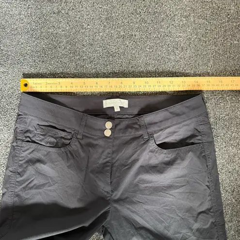 Anatomie Luisa Black Womens Athletic Travel Lifestyle Pants Size Small Slim Black