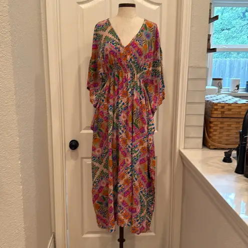 Natural Life  kaftan colorful maxi dress