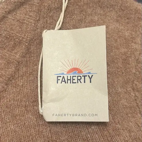 Faherty Summit Intarsia Landscape Crewneck Sweater NWT Size Small